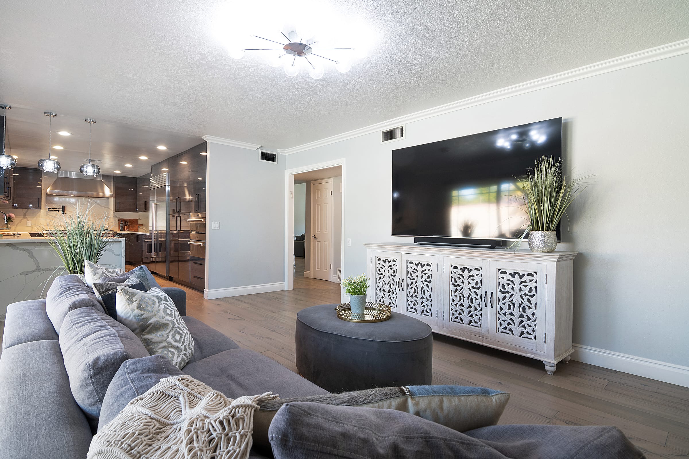 Formal dining area